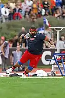 Reese Hoffa, 2012 Olympiadritter, belegte Rang&nbsp;vier