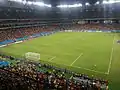 Innenansicht während der Achtelfinalpartie Costa Rica gegen Griechenland (5:3) am 29. Juni bei der Fußball-Weltmeisterschaft 2014