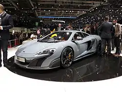 McLaren 675LT auf dem Genfer Auto-Salon 2015