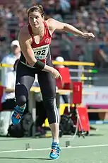 Die amtierende Europameisterin Linda Stahl hatte sich für das Finale qualifiziert, konnte hier jedoch nicht&nbsp;starten