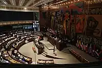 Sitzungssaal im Palacio Legislativo, 2015