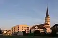 Pfarrhof und Pfarrkirche