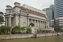 The Fullerton Hotel in Singapore