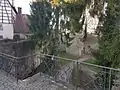 Blick auf den Hungerturm vom Schloßweg