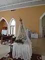 Marienbildnis vor dem Altar