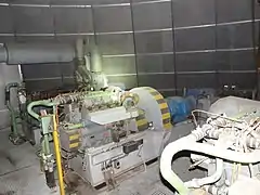 Notstromgeneratoren im Turmfuß