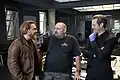 v. l. n. r.: Schauspieler Axel Stein, Regisseur Thomas Jahn und Darsteller Matthias Matschke