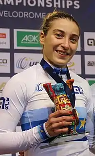 Europameisterin im Teamsprint (2017)
