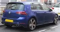 VW Golf R Heckansicht