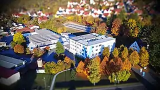 Gelände der Vierling-Gruppe im Oktober 2018