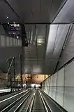 Nördlicher Zugang zur U-Bahnstation, Januar 2018