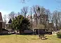 Ostseite des Schlosses mit dem Lusthaus