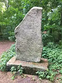 „Alemannenstein“ – Gedenkstein für das Corps Alemannia