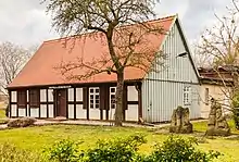 Ansicht des Hauses Puschkinallee 10 im Jahr 2018 als Ehm Welk- und Heimatmuseum Angermünde