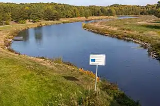 Marienwerder (Barnim), Blick auf den Werbellinkanal