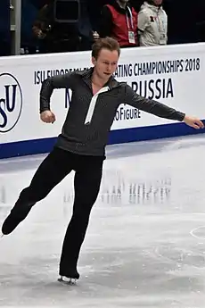 Alexander Majorov bei der EM 2018
