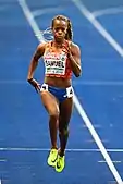 Jamile SamuelRang sechs in&nbsp;23,02&nbsp;s