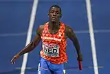 Taymir BurnetRang sechs in 10,18&nbsp;s
