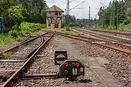 Der Abzweig nach Wendelstein, 2018