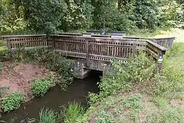 Leitgrabenschütz und Steg