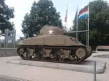 Panzerdenkmal in Wiltz 2019