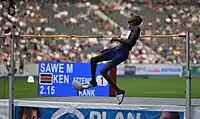 Mathew Sawe – 2,17&nbsp;m
