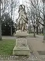 Statue der Luft von Joachim Günther im Schlossgarten