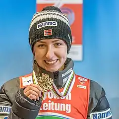 Bråten bei der WM 2019 in Seefeld