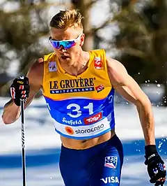 Erik Bjornsen bei der WM 2019