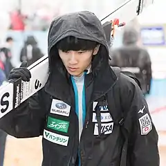 Satō bei der WM 2019 in Seefeld