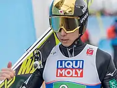 Nagai bei der WM 2019 in Seefeld