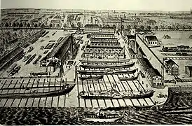 Schlicks Werft um 1885