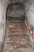 Verbindungs-treppe Mittlerer und Unterer Laufertorkeller