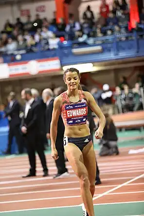 Kaela Edwards im Jahr 2019
