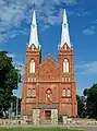 Turmfront der Kirche