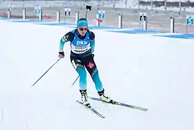 Celia Aymonier (beim Weltcup in Oberhof 2020)