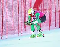 Artemis Hoseyni beim Riesenslalom