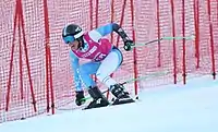 Alberto Tamagnini beim Riesenslalom