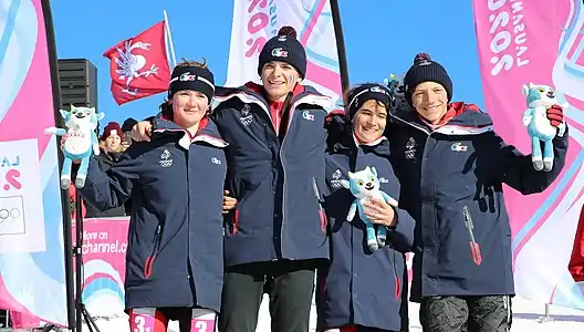 Frankreich: Berger, Damevin, Ravinel, Ducouret