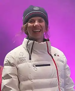 Bertrand bei den Olympischen Jugendspielen 2020
