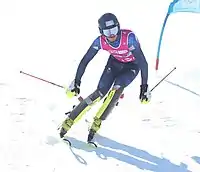 Robert Holmes beim Parallel-Mixed-Team-Event