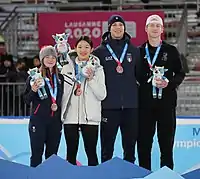 Olivia Weedon, Seo Whi-min, Thomas Nadalini und Ethan De Rose