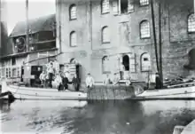 um 1910 Ladung für die Mühlenwerke