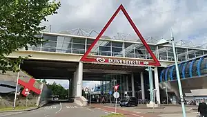 Die Ostseite des Bahnhofes (2020)