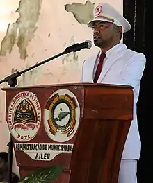 Abel de Conceição bei seiner Vereidigung