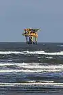 Kleinere Plattform Ameland-Ost 2 westlich der AWG-1