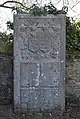 Alter Grabstein auf dem Friedhof