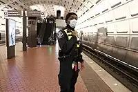 Mitarbeiter des Polizeidienstes der Metro&nbsp;Washington