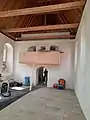 Aufgebaute Kirche innen 2022