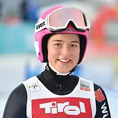 Nathalie Armbruster in Seefeld, 2023
